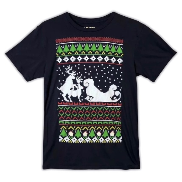 Short Sleeve Ugly Christmas T-Shirt - Picture 3 of 7